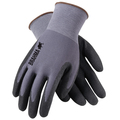 Safety Works Large Gray Brahma Seamless Micro-Foam Glove, Nitrile Coated WA9183A